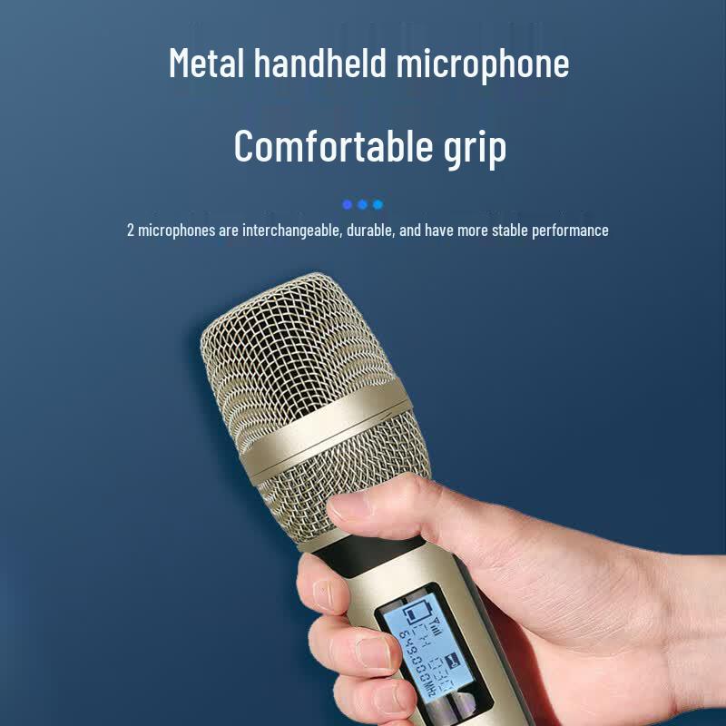HDCON HT-P220S9 Handheld UHF Wireless Microphone System (CN version)