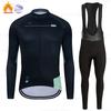 2025 Raudax Twelve Colors Winter Thermal Fleece Bicycle Clothing Cycling Jersey Set Bike MTB Riding Clothing Bib Pants Warm Sets