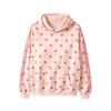 Women's Polka Dot Hoodie Casual Pullover Long Sleeve Sweatshirt