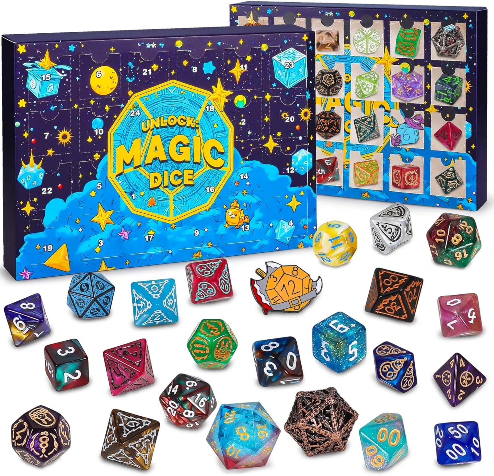 

3D Коробка-самолет 24 штуки Рождественский календарь обратного отсчета One Size