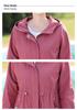 Mom's Fashionable Wide-Cut Trench Coat for Middle-Aged and Elderly Women – Spring & Autumn Casual Wear 2026