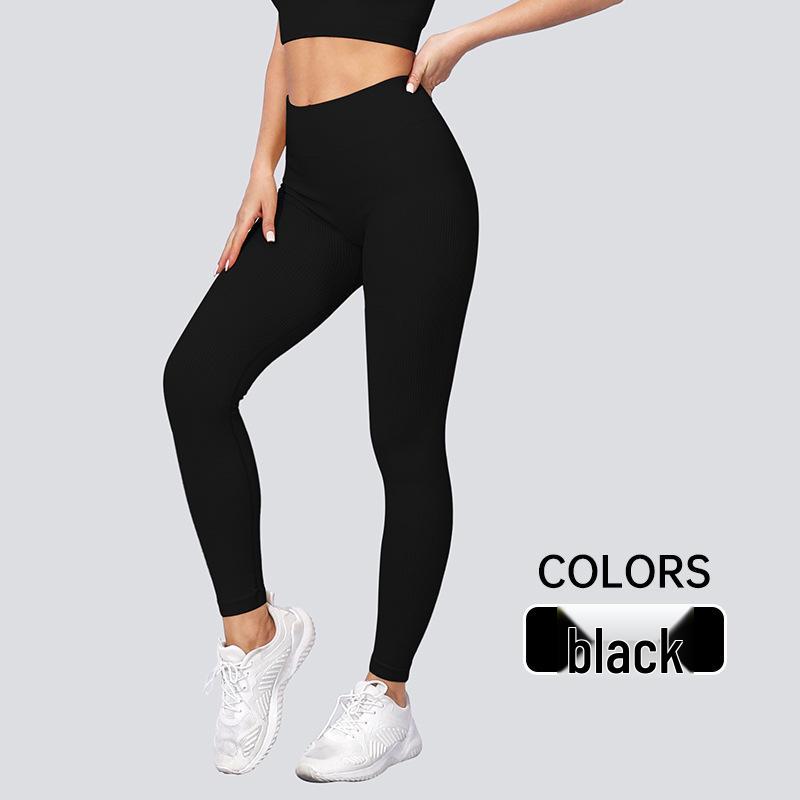 

Бесшовные брюки для йоги с высокой талией, контролем живота и эффектом пуш-ап - Без эффекта верблюжьей лапки, ощущение наготы, посадка персиковые ягодицы , одежда для фитнеса. M