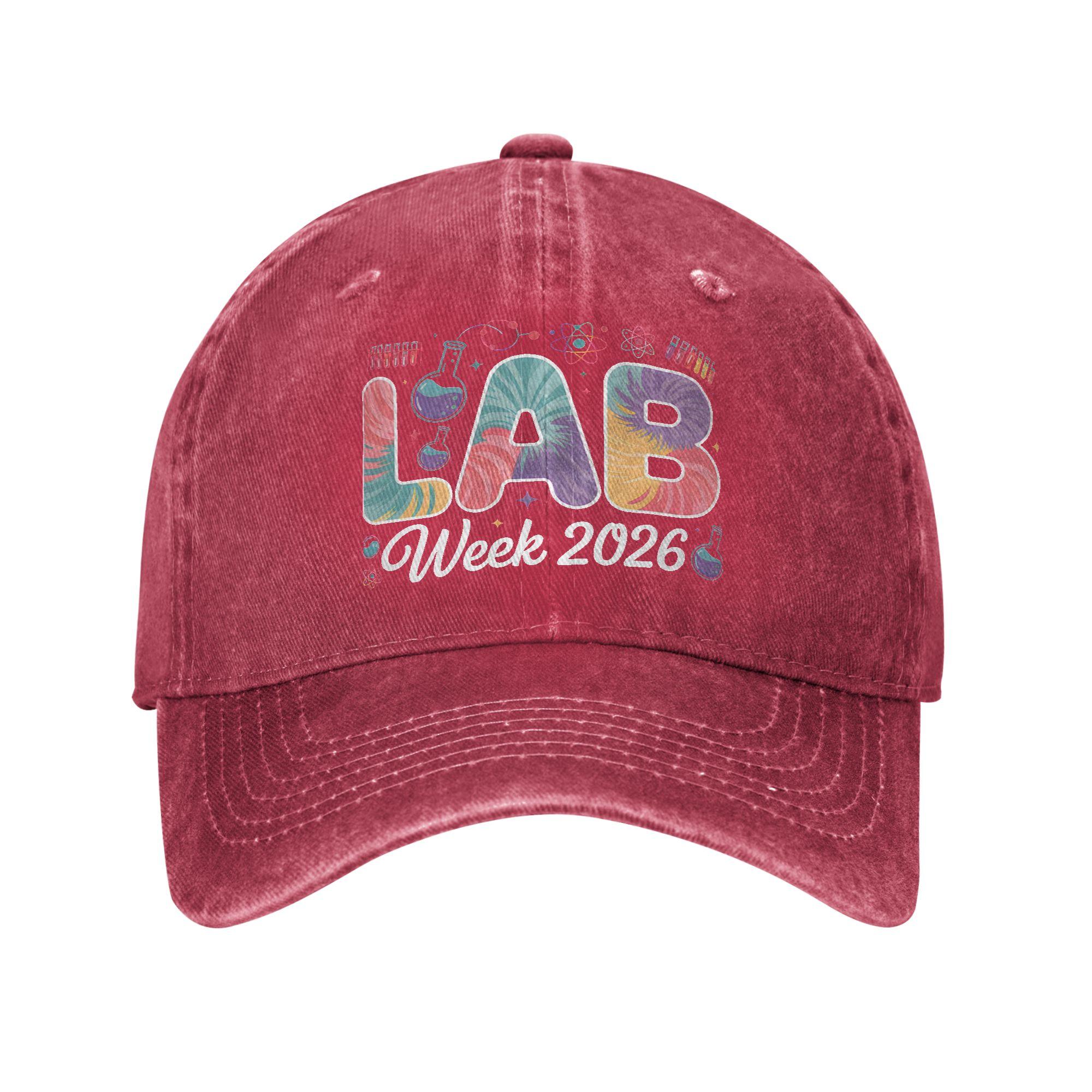 Lab Crew Lab Week Baseball Caps Accessories for Unisex Women Adjustable Trucker Hats Adjustable