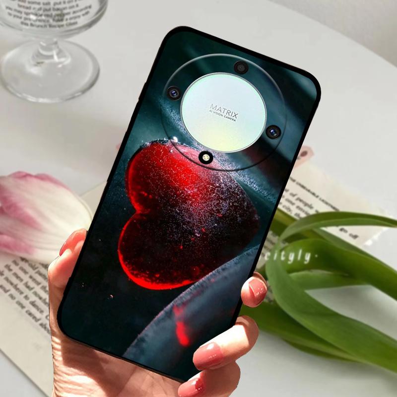 For Honor Magic6 Lite 5G Case Shockproof Soft TPU Silicone Phone Cover For Honor Magic 6 Lite 5G Capa Cartoon Magic6Lite 6 Lite