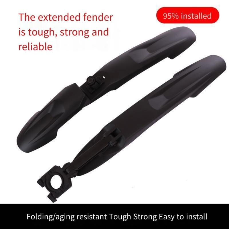 Windproof Bike Front Rear Mud Guard Widen Road Bike Mudguard Universals Bicycles Mudguard Cycling Accessories Enduring