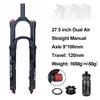 BOLANY MTB Supension Rebound Adjustment Double Air Fork 26/27.5er/29er Magnesium Alloy Travel 100mm  32 RL Bike Accessories