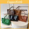 Simple Solid Color Large Capacity Women Casual Woven Tote Bag For Use Daily