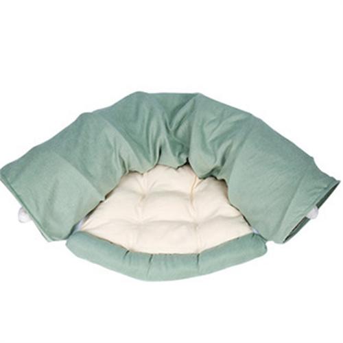 

Игрушечный туннель для кошек, многофункциональная кровать с забавным шариком, двусторонний удобный теплый складной домик для котенка, предназначенный для укрытия сна