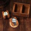Leather Watch Roll 1 2 3 slots Luxury Genuine Storage Box Travel Bag Watch Case Gift Box Watch Pouch For Men Women