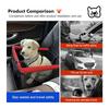 POOR1 Pet Dog Car Carrier Seat Safety Basket Folding Hammock Pet Bag For Citroen Jumper Celysee Cactus Picasso Aircross Saxo Grand
