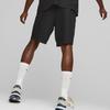 Puma Solid Color Elastic Waist Straight Leg Sports Shorts Men shorts Black 620640-01