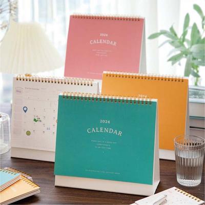 Daily Planner Desk Calendar Weekly Schedule Desk Stationery Supplies 2024 Calendar  Household