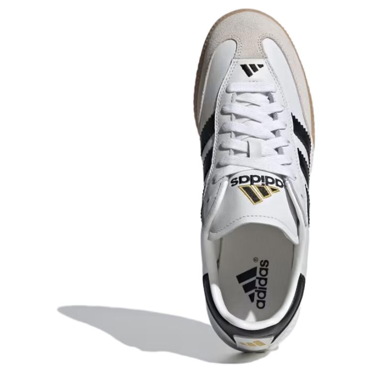 adidas Samba Millennium Weiß Schwarz Gummi Unisex Sneaker Wolkenweiß Kernschwarz IF1953