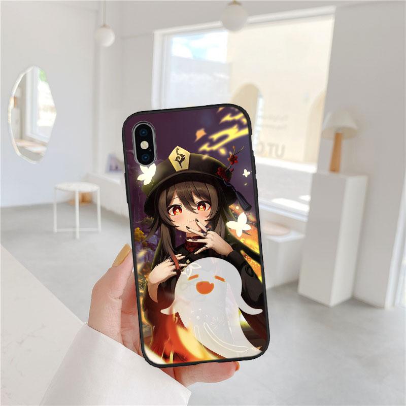 AQ58 Genshin Impact Soft Shell Phone Case for OPPO A40 A60 A80 A15 A16 A16K A12 A17 A17K A54 A54S A53 A53S A55 A56 A57 A98 F23