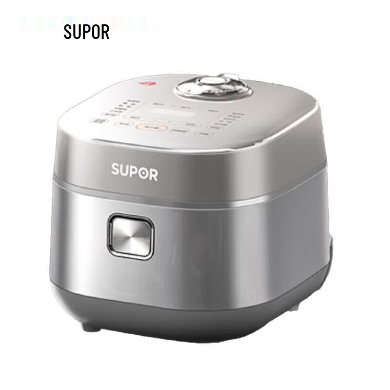 SUPOR 4L IH Smart Rice Cooker with 0-Coating Stainless Steel Pot CN plug (adapter included)