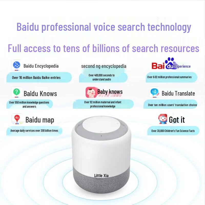 XIAODU AI Smart Speaker with Voice Assistant