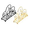 Stainless Steel Paper Dispenser Rack Stable Napkin Organizer  Table Decoration