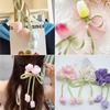 20 Tulip Ribbon, Simulated Flower Bow Ribbon, Hairpin Jewelry Additions, Clothing Bag Belt Additions, For Gift Packaging