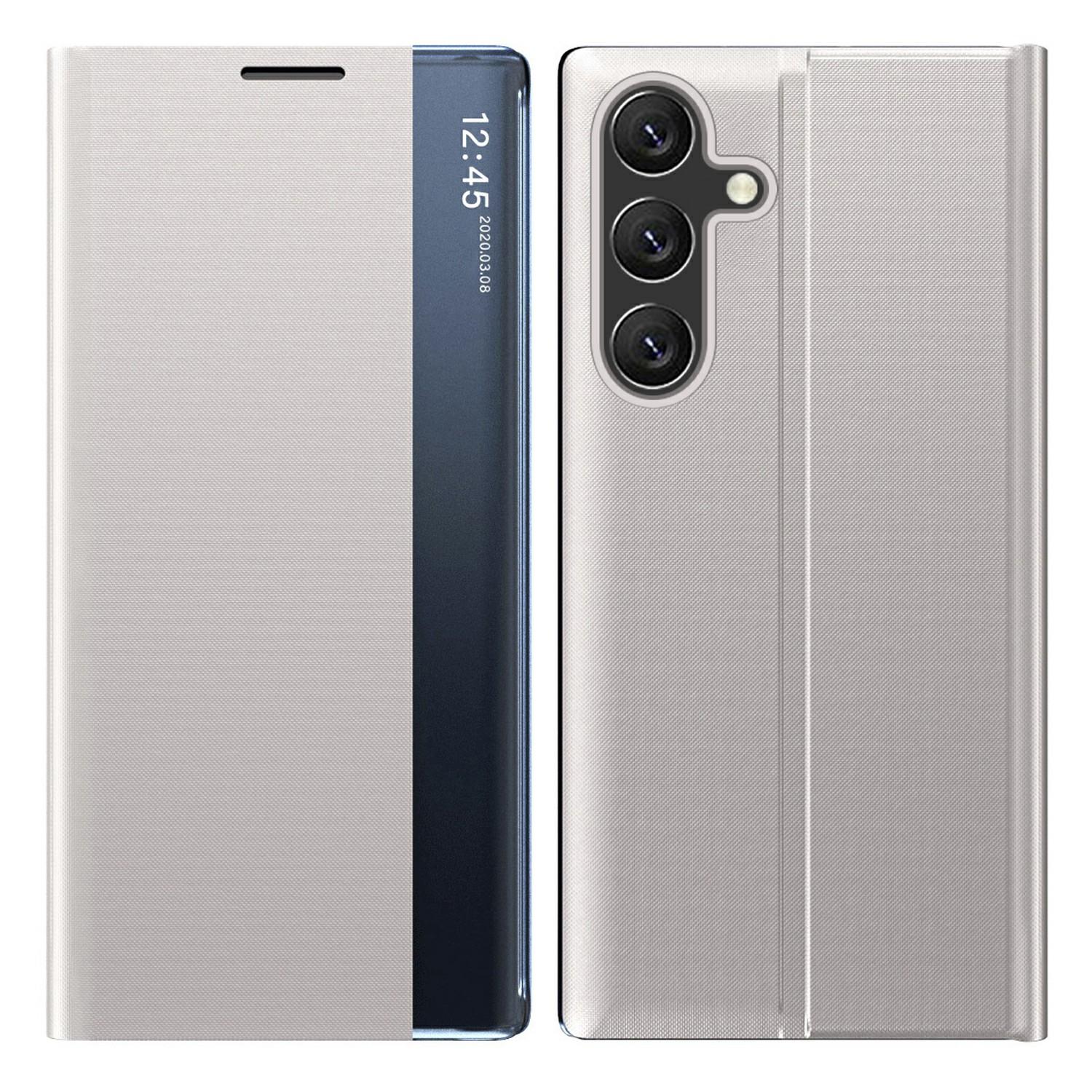 

Для Samsung Galaxy S26+ Чохол з вікном для перегляду Стійкий до подряпин Шкіряний PU Фліп-підставка Чохол для телефону
