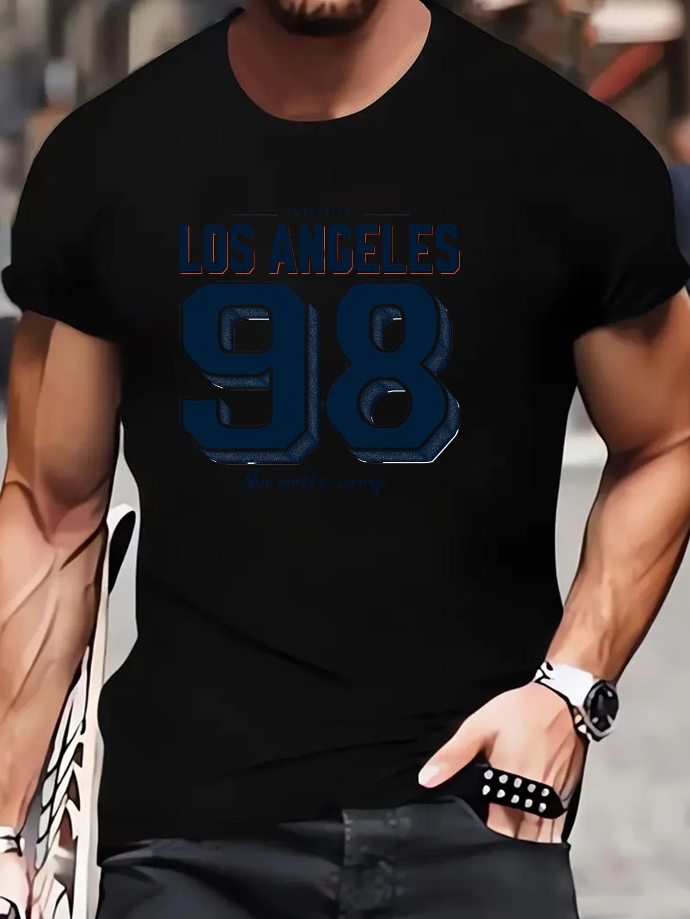 Los Angeles 98 Graphic T-shirt - Micro-Stretch Knit S