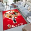 Christmas Gift Halloween Themed Cola Beverage Coca Cola Carpet Is Suitable for Living Room and Bedroom Doormats Office Balcony Decorative Carpet V26