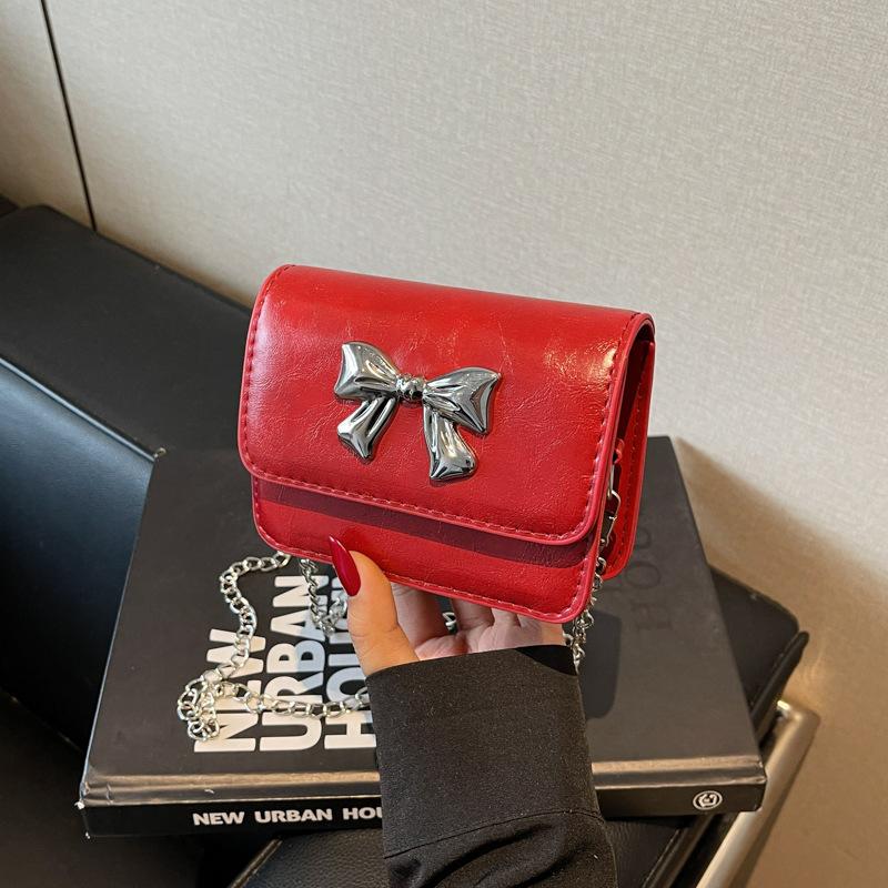 

Summer simple and fashionable commuter small square bag simple foreign style messenger bag women fashion bag women красный