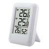 Wireless Weather Station Indoor Outdoor Thermometer Foladable Stand Temperature and Humidity Monitor 100m Range for Desktop