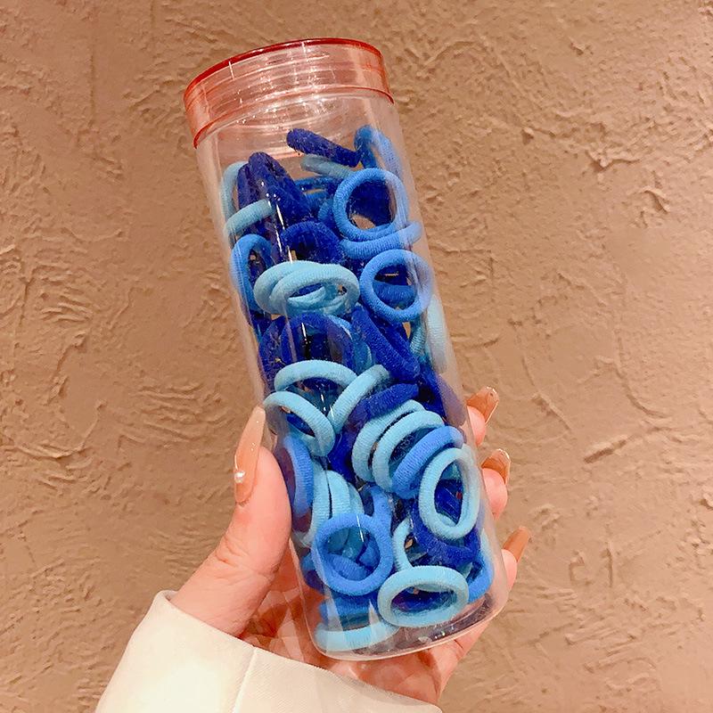 Children's Soft, Elastic Hair Bands - Gentle, Cute Towel Hair Rings for Girls