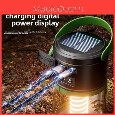 Solar Campinglicht Mit Powerbank Wasserdichte LED-Laterne Für Den Outdoor-Notfallgebrauch