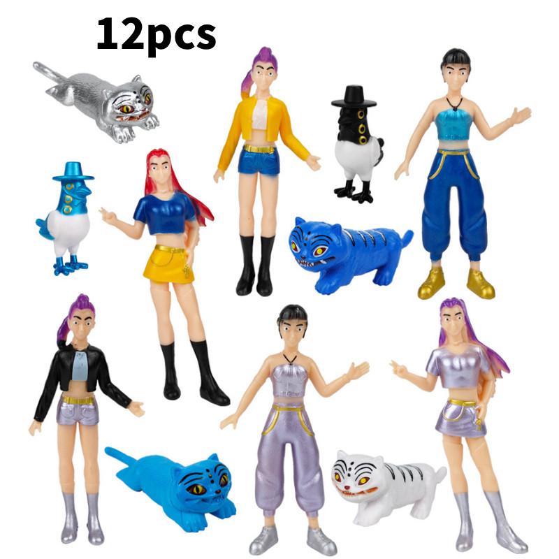 Demon Kpop Hunters Model Toy Tiger Game Character Pvc Desktop Collectors Figure
