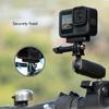 Aluminum Quick Release Base For Action Camera Mount Featuring Magnetic Double Claws Interface