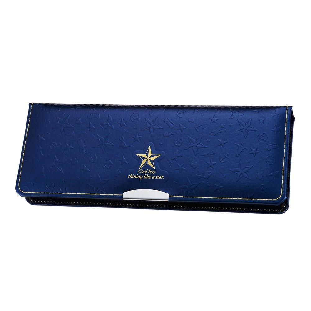 

Kutsuwa Clarino Hanekal Lightweight Pencil Case, 1-Door, Pearl Navy, CX301NB