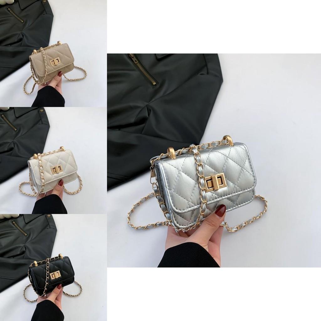 Chic Vintage Womens Shoulder Bag Trendy Casual Spring Season Small Square Bag