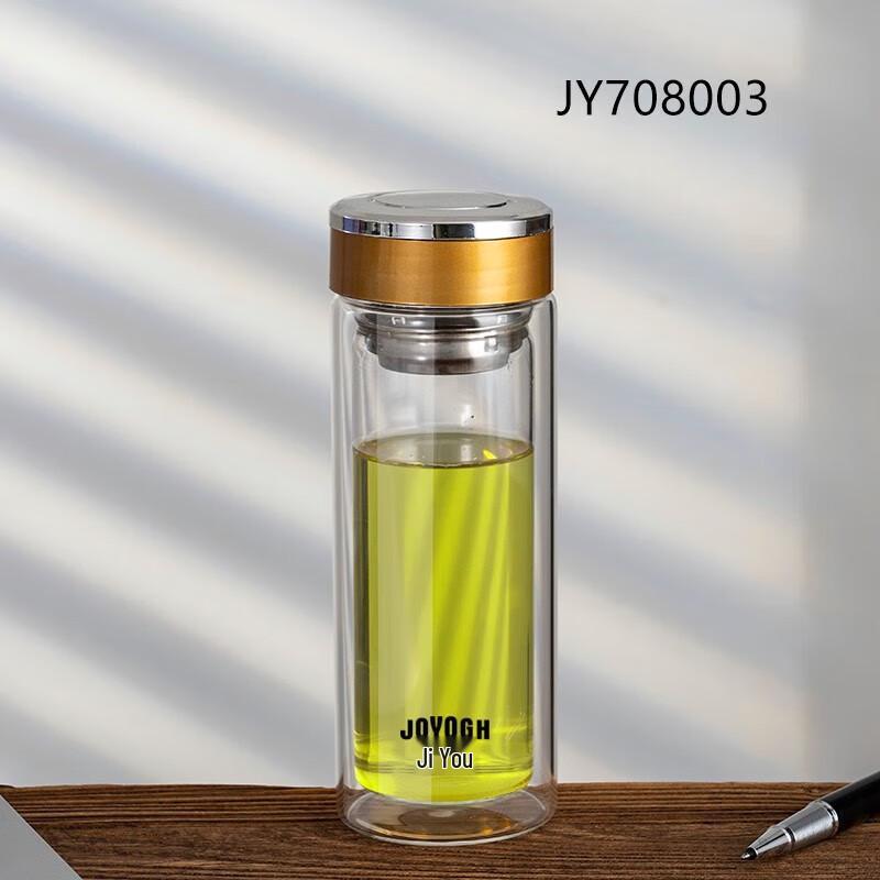 Ji You Double-Wall Borosilicate Glass Mug Set (2-Pack)