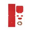 DIY Mobile Phone Bag Faux Leather Phone Pouch Craft Set Unfinished Crossbody Wallet Phone Bag for Daily Travel And Gifts