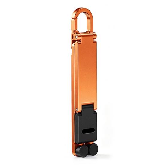 Kantoor bureauaccessoire Mini opvouwbare telefoonstandaard sleutelhanger, Draagbare telefoonhouder voor zak bureau, Huis Reizen