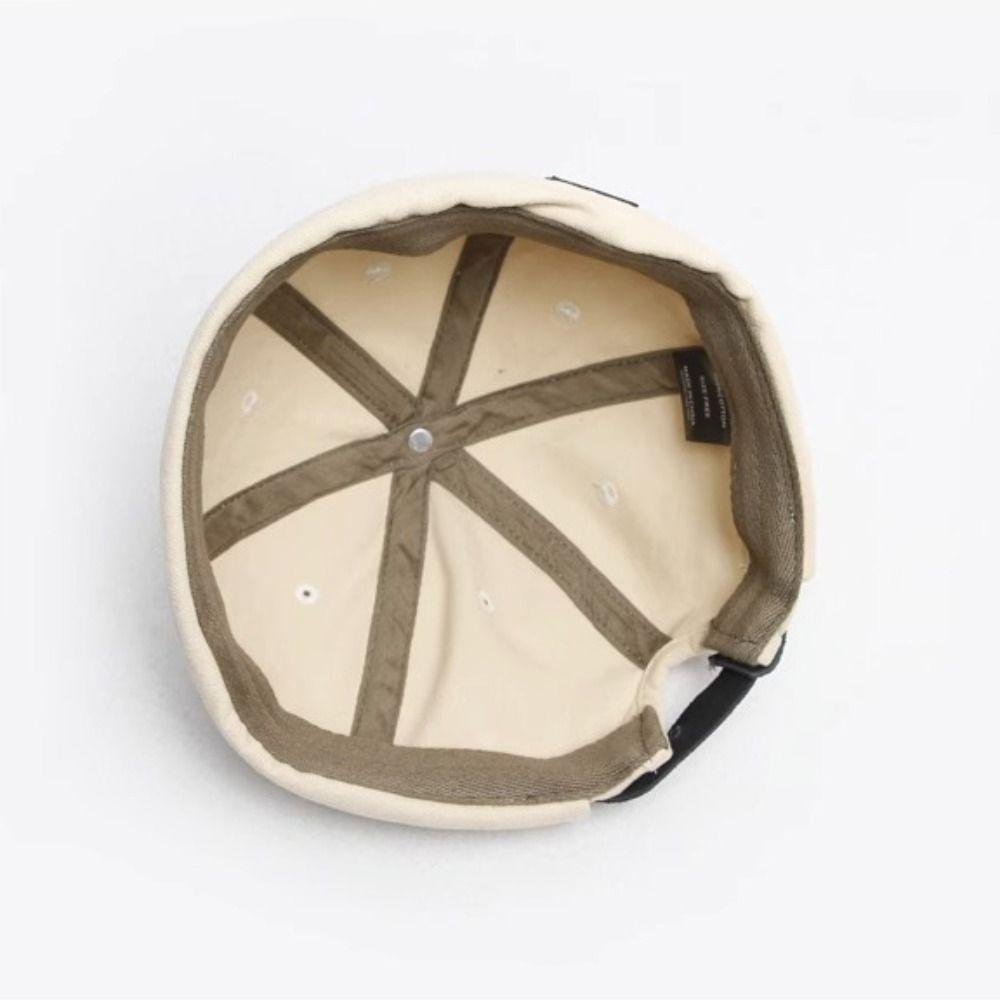 Cotton Hip Hop Hat Solid Color Baseball Cap Retro  Fashion Sunscreen  Hat  Outdoor