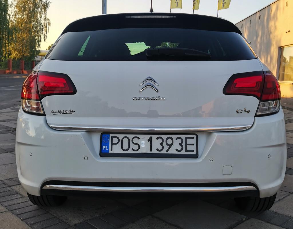 Citroen C4 II B7 - CHROME STRIP Chromed Tailgate