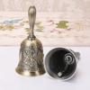 WTEMPO 1PC Retro Handcrafted Metal Cranked Bell Perfect for Dining Room Service and Wedding Christmas and Eid Celebration Bell Teasing Pet Bell