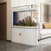 HLZ bottom filter living room floor-to-ceiling household water-free partition screen fish tank