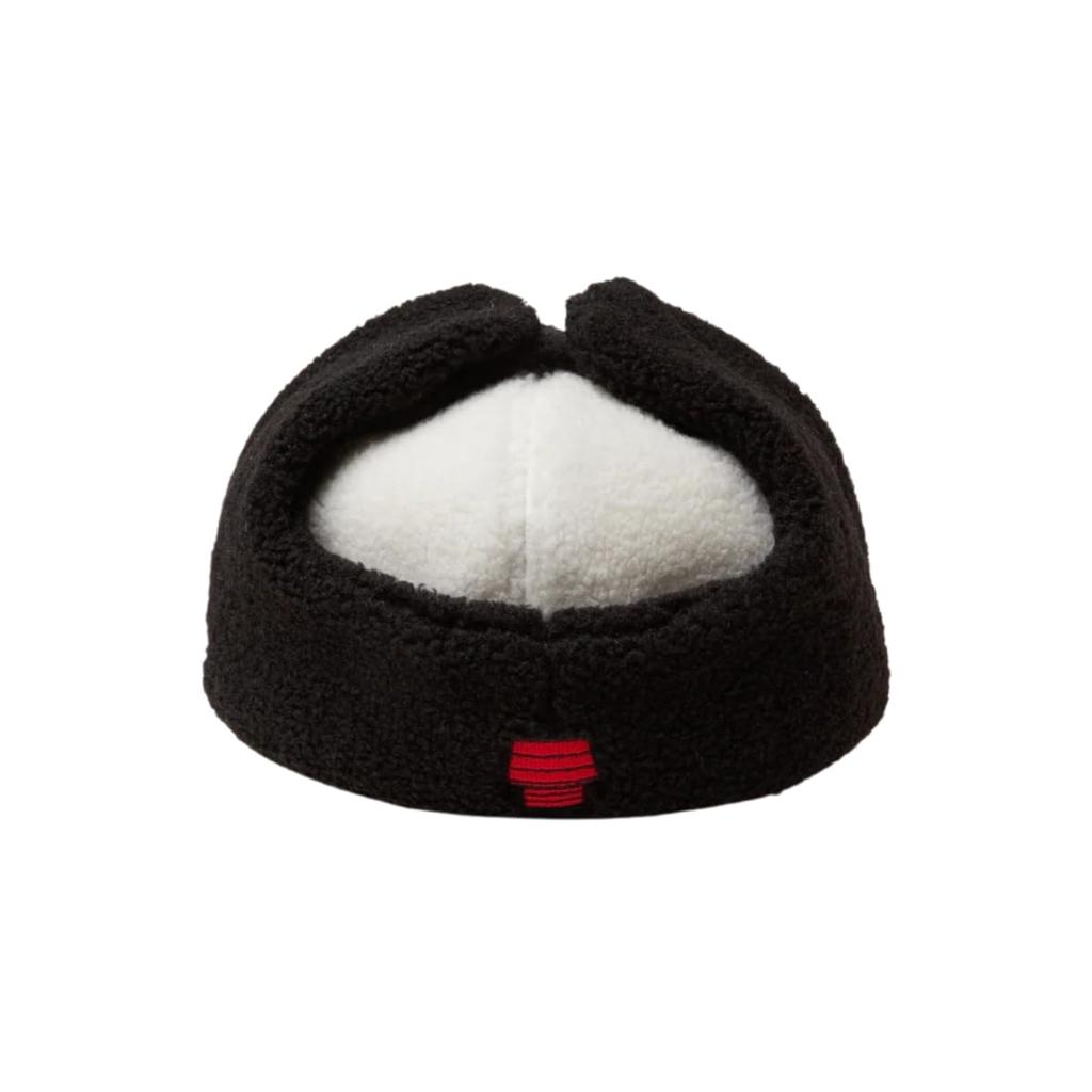 New Era 59FIFTY Dog Ear PEANUTS Snoopy White with Black Size 7 Visor, 1/8 (56.8cm)