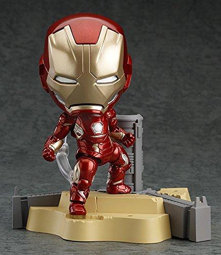 Vingadores Nendoroid: Vingadores: Era de Ultron Homem de Ferro Mark 45 Edição de Herói Figura Articulada Pintada em ABS e PVC Fora de Escala