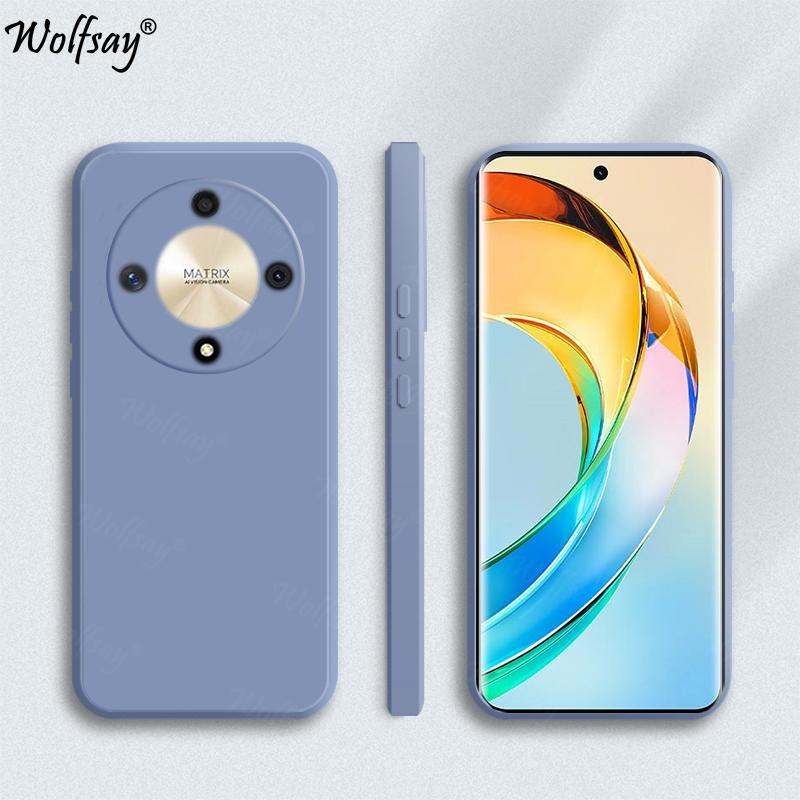 

Конфетный чехол для Honor Magic 6 Lite Чехол Оригинальный чехол из жидкого силикона для Honor Magic 6 Lite 5G Чехол для Honor Magic 6 Lite 5G Honor Magic6 Lite 5G