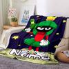 Customiz Name Personality Marvin the Martian  Blanket Soft &Warm Sofa Office Bed Travel Lunch Break Blanket, Gift Suitable All Seasons
