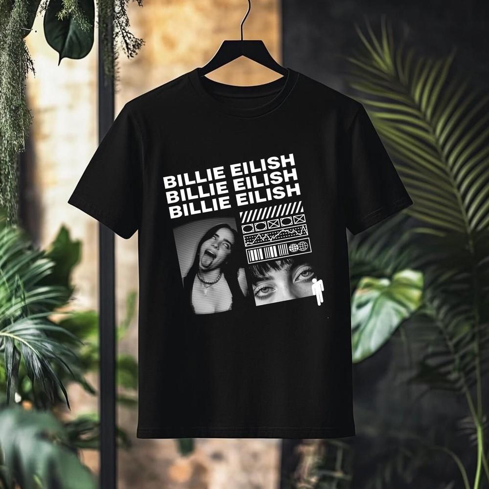 

Футболка Billie Eilish Hit Me Hard and Soft, Уникальный альтернативный подарок для фаната, Y2k футболка S