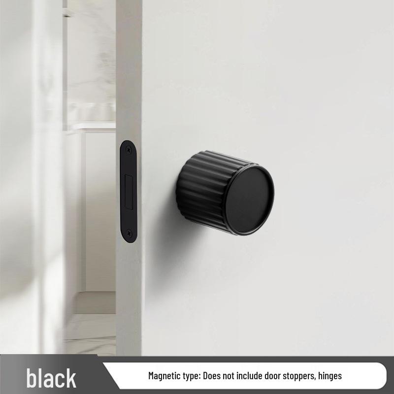 Minimalist Universal Indoor Door Handle Set for Bedroom and Bathroom