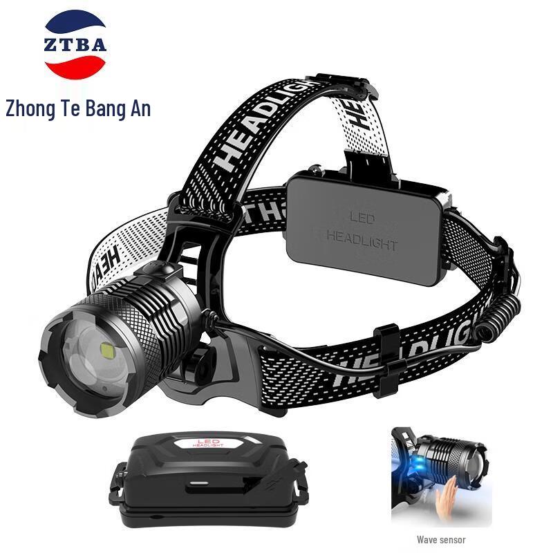 

Zhongte Bang an LED Sensor Headlamp One Size