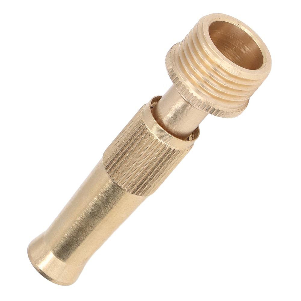 2PCS Copper Jet Nozzle 20mm Outer Diameter Hose Nozzle Garden Hose Nozzle Attachment  Patio Cleaning