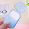 SAOSIS 400pcs-20set Bathroom Counter Storage Portable Washing Hand Bath Travel Scented Foaming Small Soap Box Paper