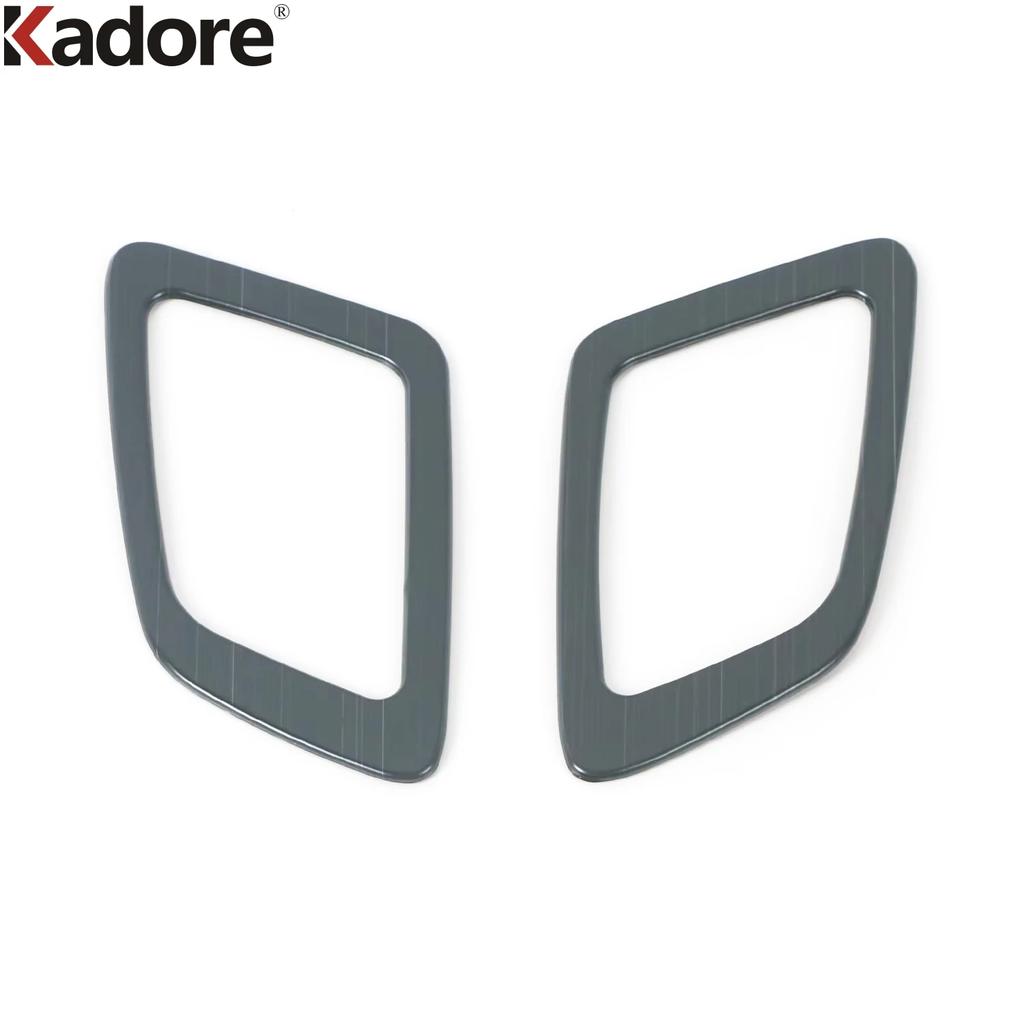 Car Front Upper Air Condition Vent Outlet Cover Trim For Honda CRV CR-V  2024 Carbon Fiber Interior Mouldings Accessories
